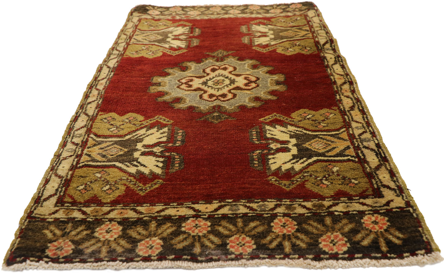 2 x 4 Vintage Yastik Rug 51499