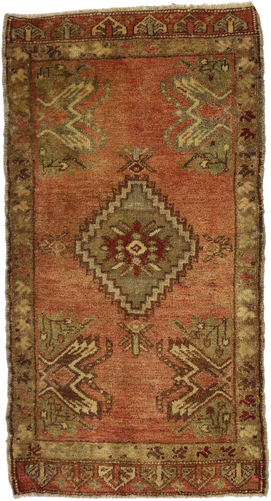 2 x 3 Vintage Turkish Yastik Rug 51502
