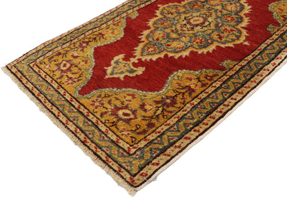 2 x 3 Vintage Turkish Yastik Rug 51507