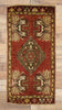 2 x 3 Vintage Turkish Yastik Rug 51509