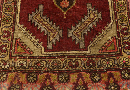 2 x 3 Vintage Turkish Yastik Rug 51513
