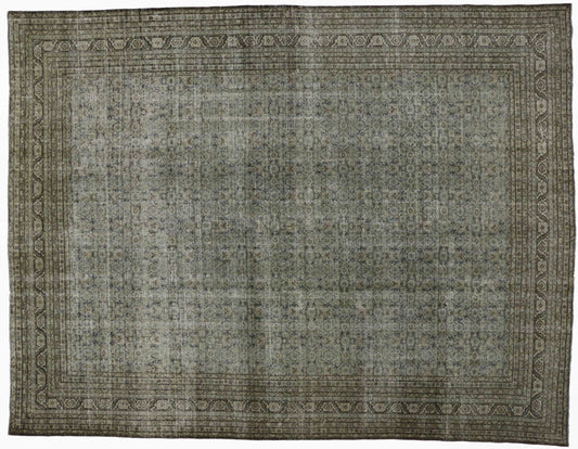 9 x 12 Vintage Tabriz Rug 51523