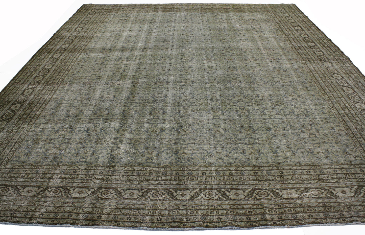 9 x 12 Vintage Tabriz Rug 51523