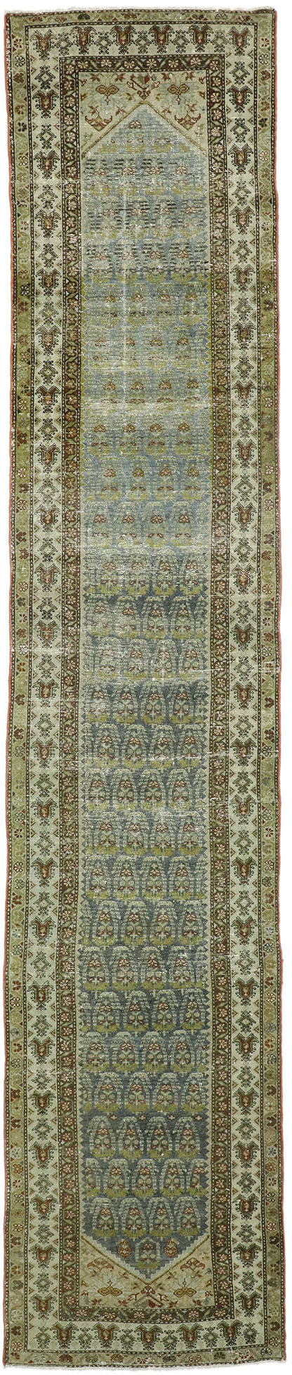 3 x 17 Antique Persian Malayer Rug 51524
