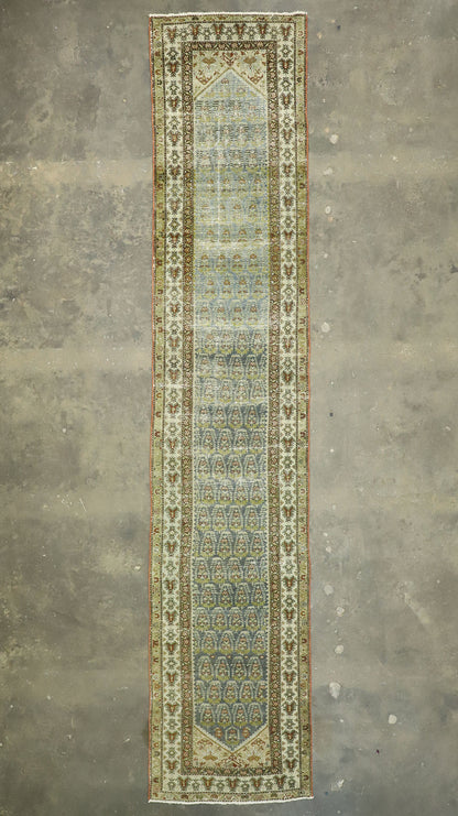 3 x 17 Antique Persian Malayer Rug 51524