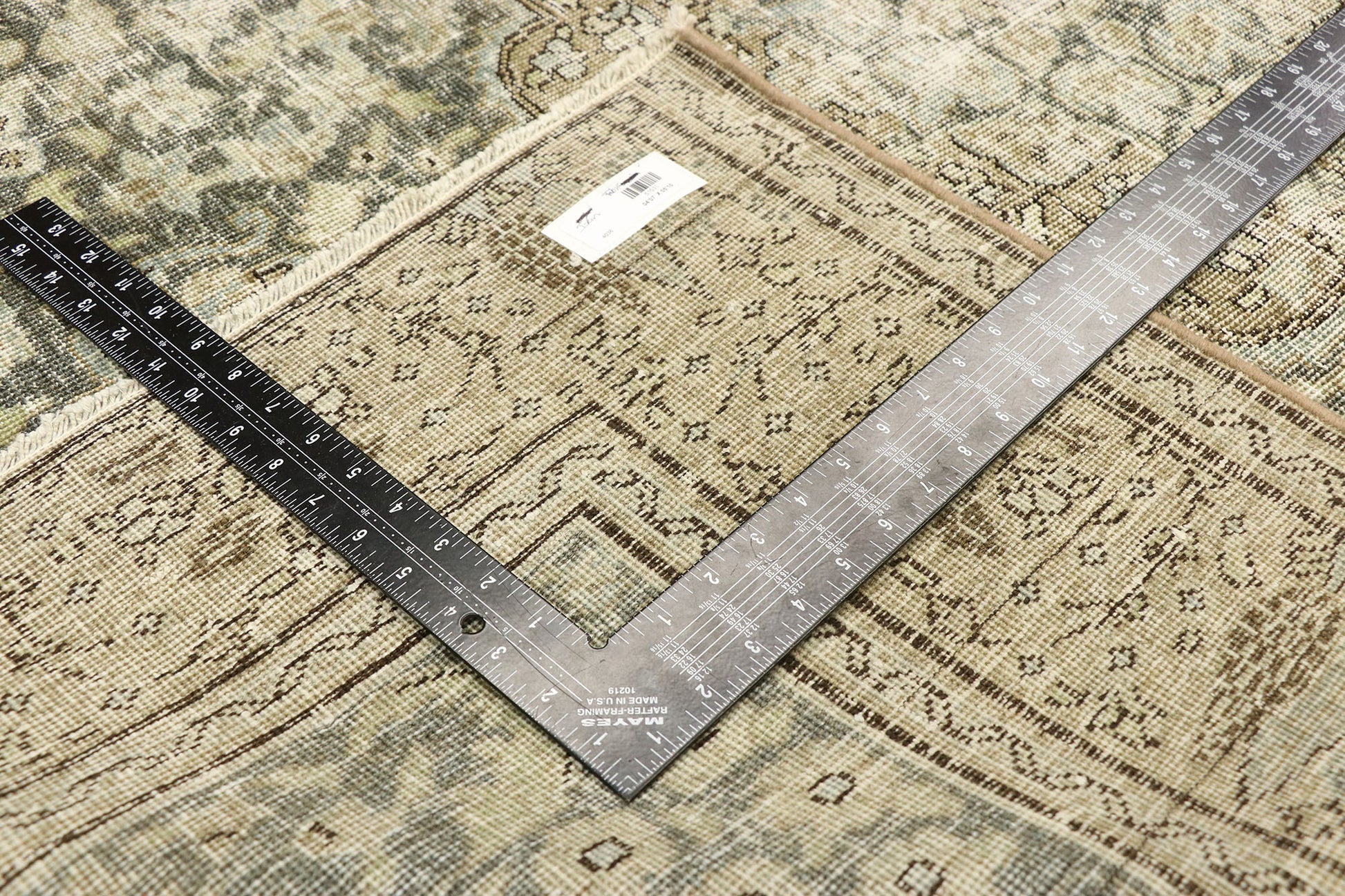 5 x 6 Antique Persian Tabriz Rug 51531