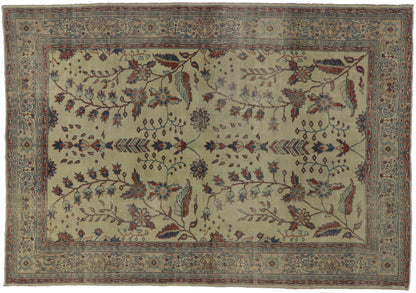 7 x 10 Vintage Turkish Sivas Rug 51537