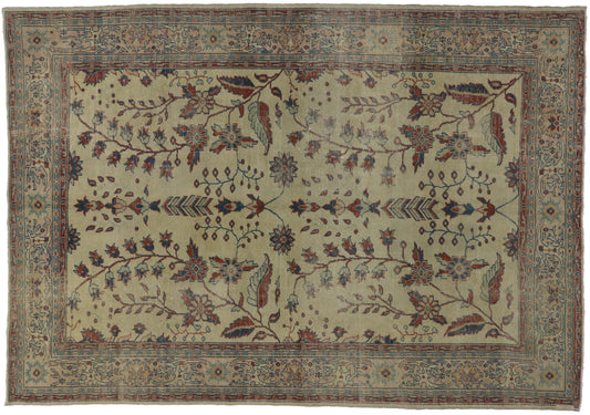 7 x 10 Vintage Turkish Sivas Rug 51537