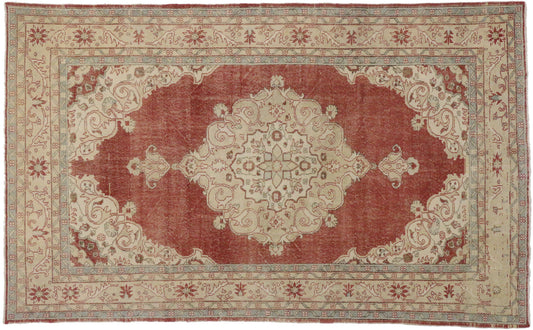 7 x 11 Vintage Turkish Sivas Rug 51539