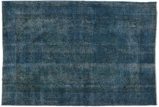 9 x 13 Vintage Overdyed Rug 51541