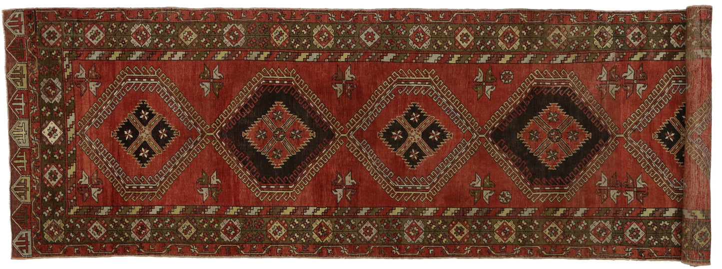5 x 25 Vintage Oushak Rug 51544