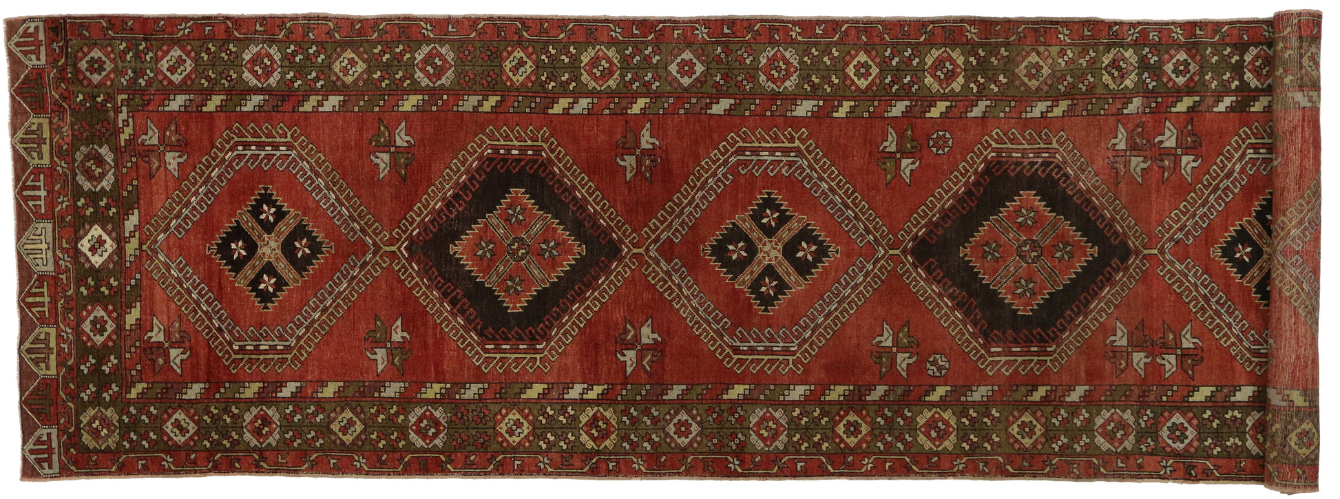 5 x 25 Vintage Oushak Rug 51544