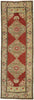 4 x 12 Vintage Turkish Oushak Rug 51552