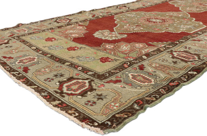 4 x 12 Vintage Turkish Oushak Rug 51552