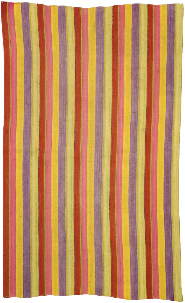 6 x 10 Vintage Turkish Striped Kilim Rug 51553