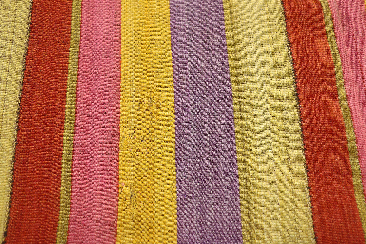 6 x 10 Vintage Turkish Striped Kilim Rug 51553