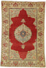 3 x 5 Vintage Oushak Rug 51557
