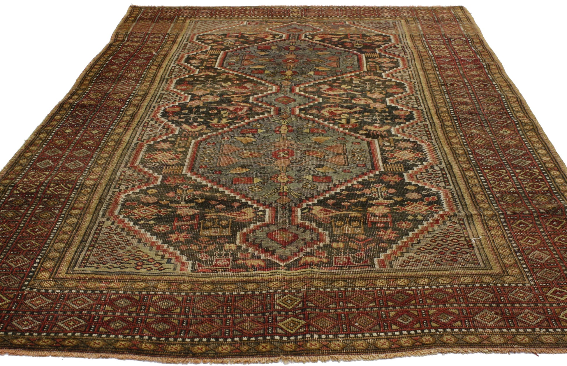5 x 7 Antique Shiraz Rug 51558