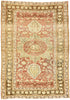 4 x 6 Vintage Turkish Oushak Rug 51560