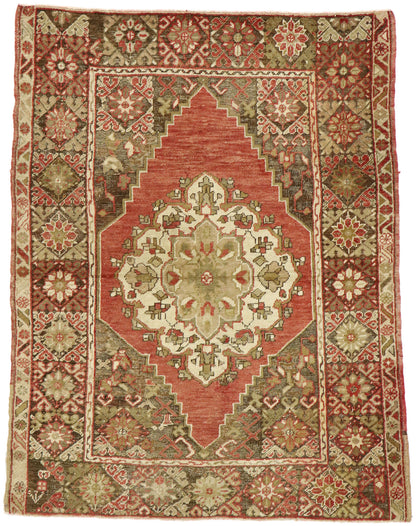 4 x 5 Vintage Oushak Rug 51562