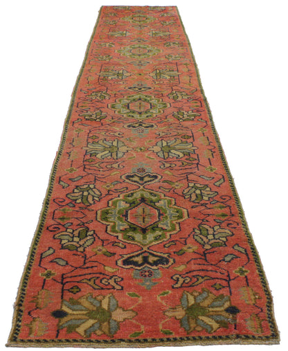 2 x 11 Vintage Oushak Rug 51563