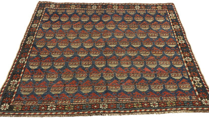 3 x 3 Antique Russian Dagestan Rug 51565
