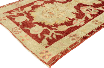 3 x 4 Vintage Oushak Rug 51567