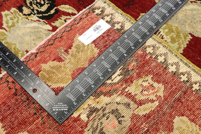 3 x 4 Vintage Red Turkish Oushak Rug 51569