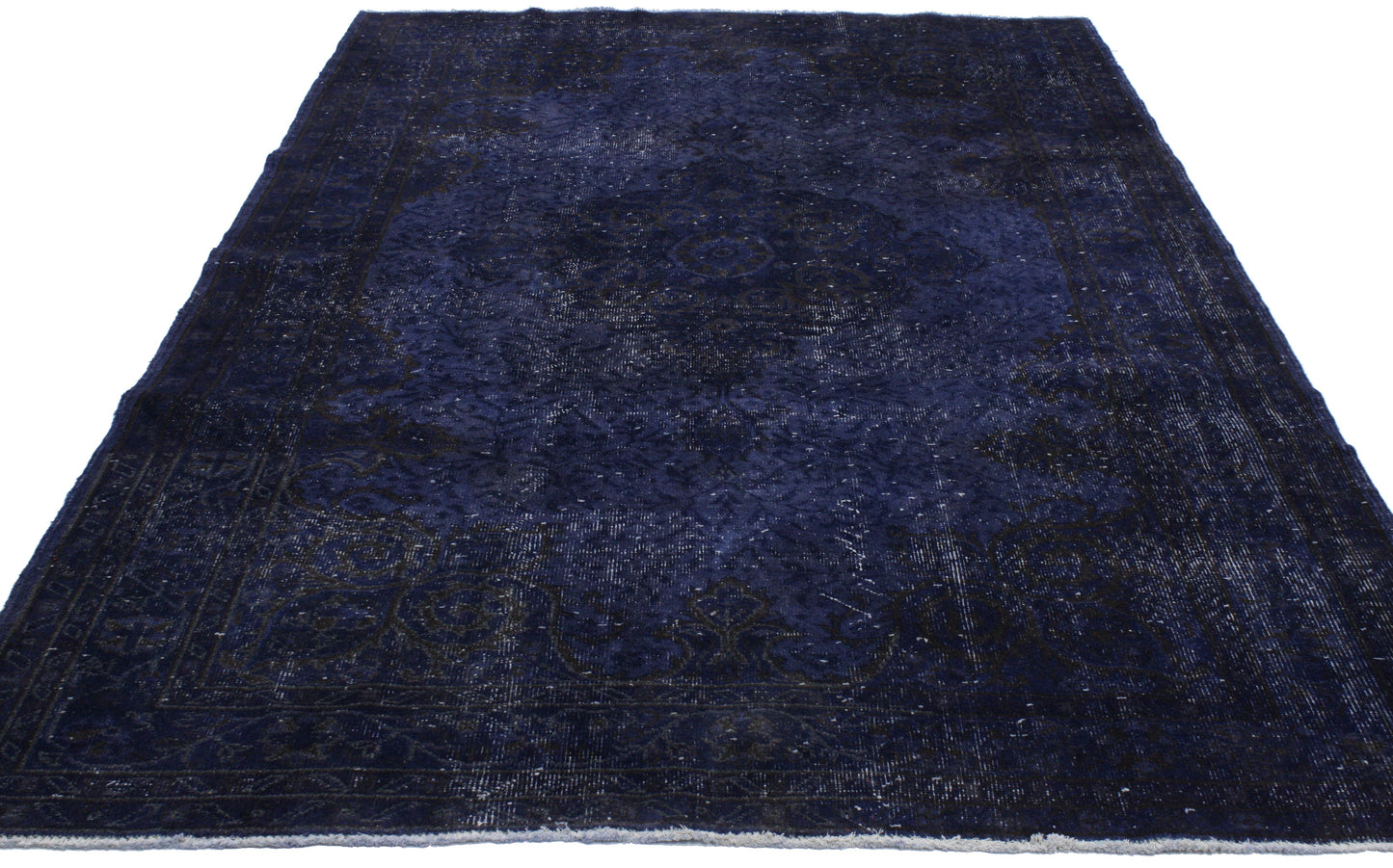 6 x 9 Vintage Overdyed Rug 51574