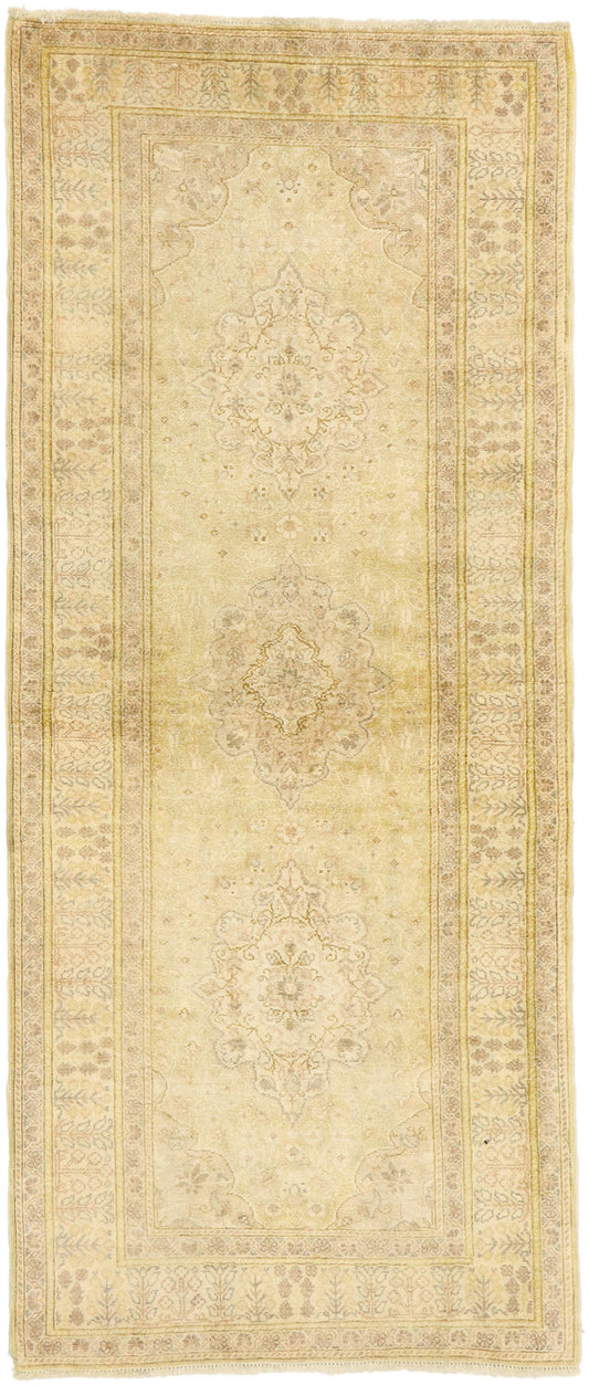 3 x 7 Vintage Oushak Rug 51575