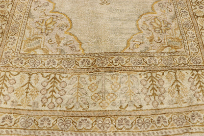 3 x 7 Vintage Turkish Oushak Rug 51576