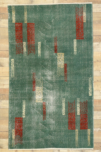 4 x 7 Zeki Muren Vintage Turkish Sivas Rug 51582