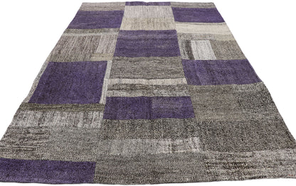 4 x 6 Vintage Turkish Patchwork Rug 51583