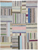 5 x 6 Vintage Turkish Patchwork Rug 51585