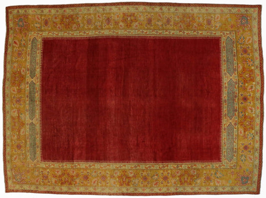 11 x 16 Antique Oushak Rug 51590