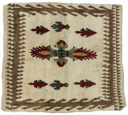 4 x 4 Vintage Tulu Rug 51591
