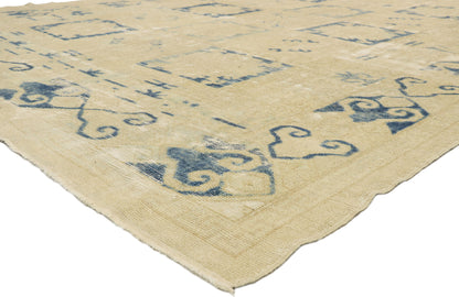 10 x 14 Antique Turkish Oushak Rug 51592