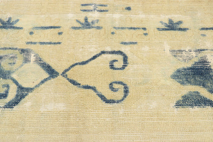 10 x 14 Antique Turkish Oushak Rug 51592