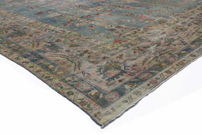 10 x 17 Antique Kerman Rug 51593