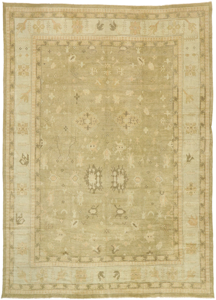 13 x 18 Turkish Oushak Rug 51595