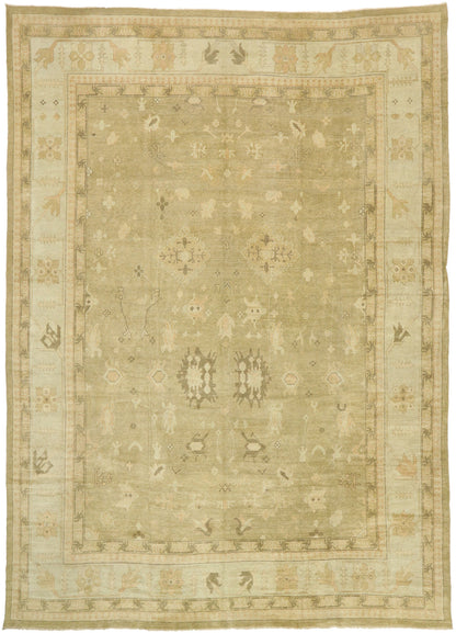 13 x 18 Turkish Oushak Rug 51595