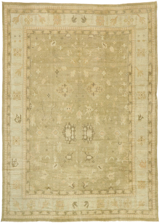13 x 18 Turkish Oushak Rug 51595
