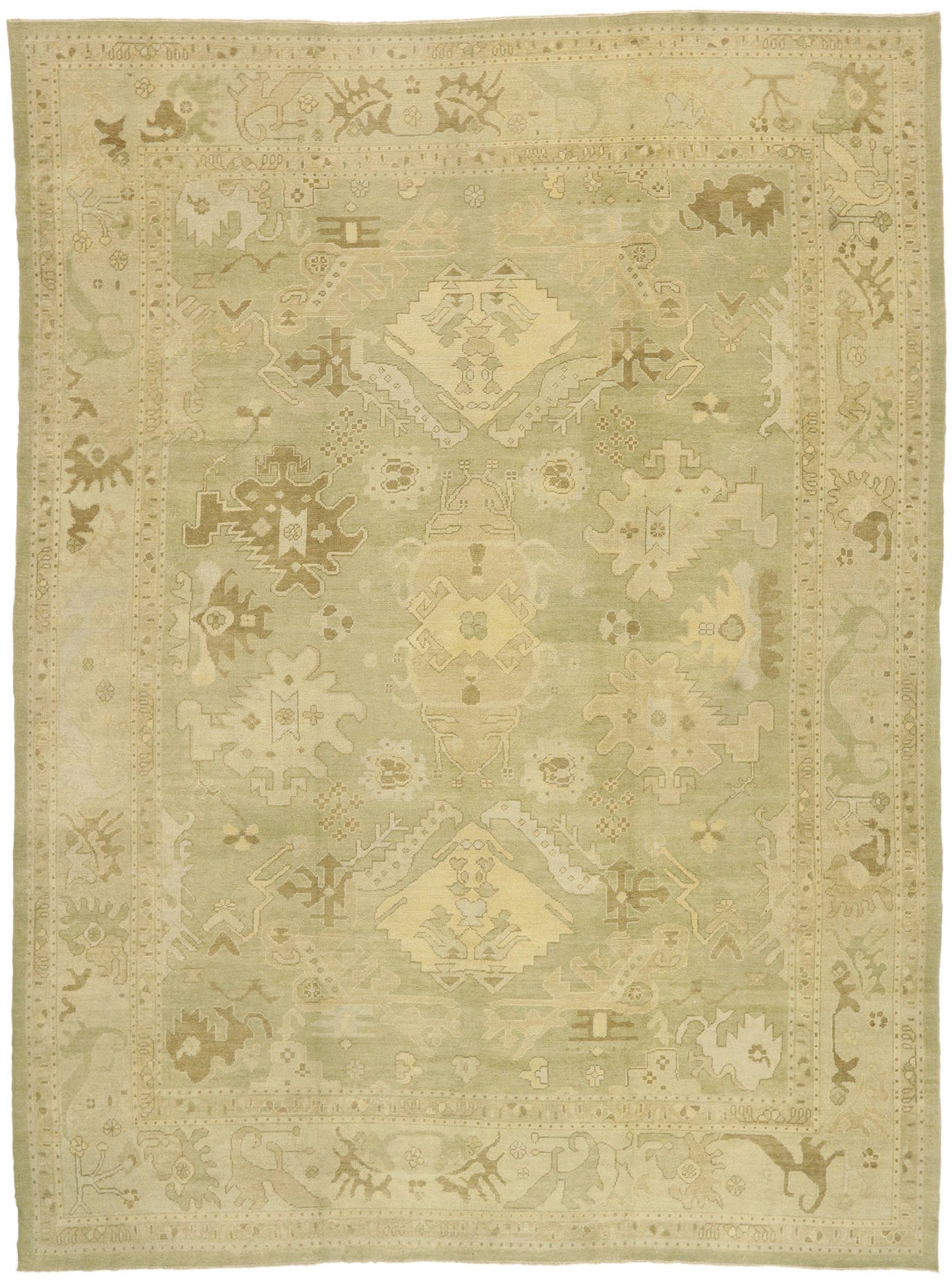 13 x 17 Turkish Oushak Rug 51598