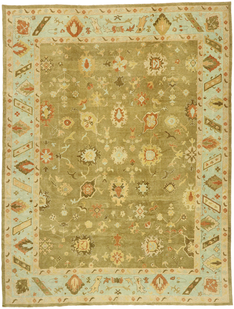 12 x 16 Turkish Oushak Rug 51599