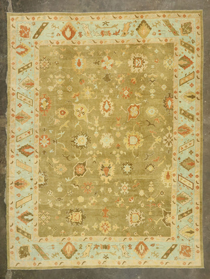 12 x 16 Turkish Oushak Rug 51599