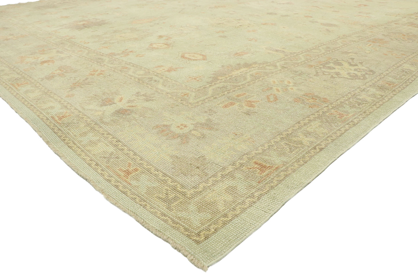 12 x 17 Contemporary Turkish Oushak Rug 51604