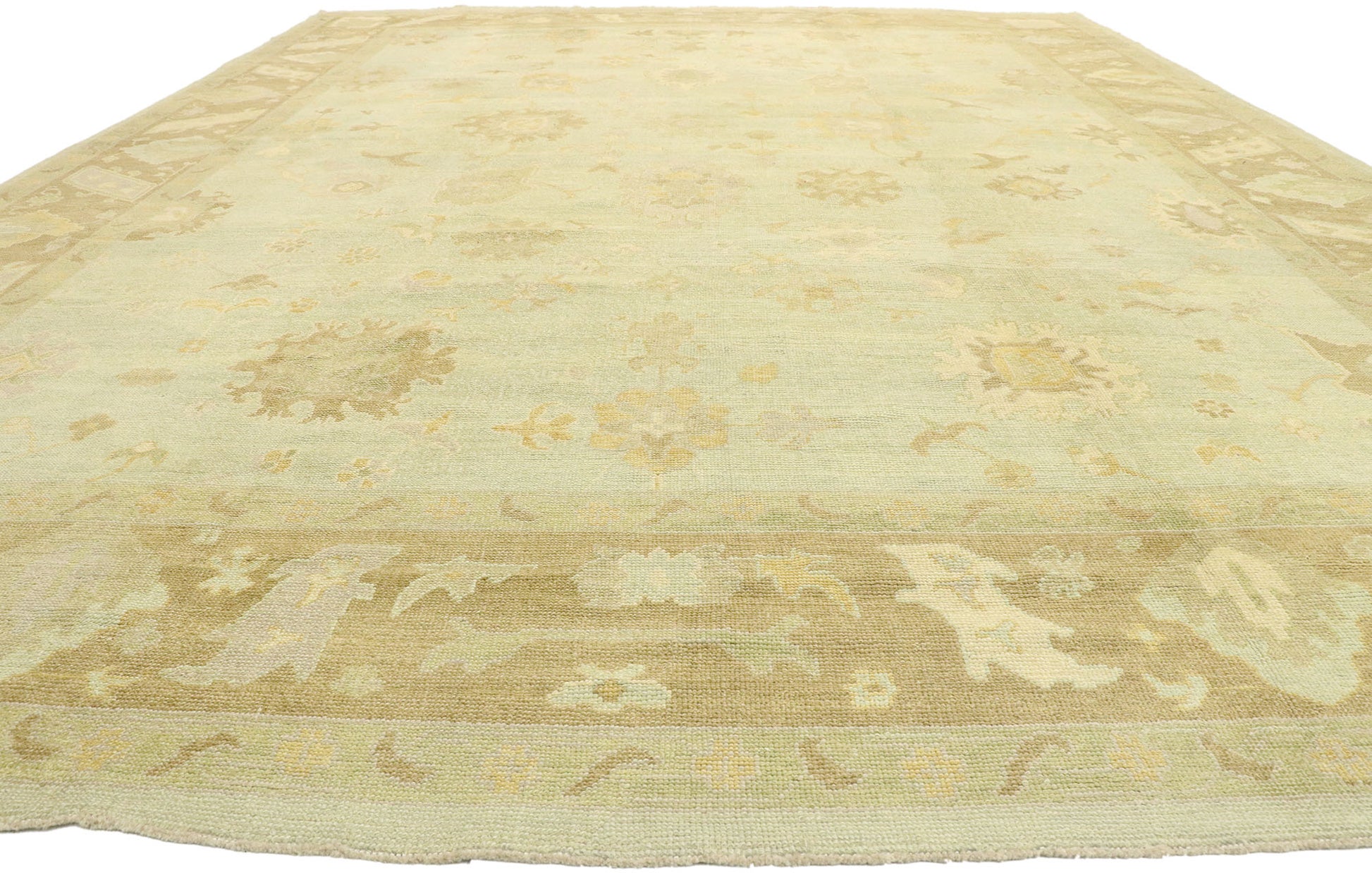 12 x 17 Contemporary Turkish Oushak Rug 51607