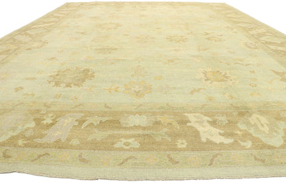 12 x 17 Contemporary Turkish Oushak Rug 51607