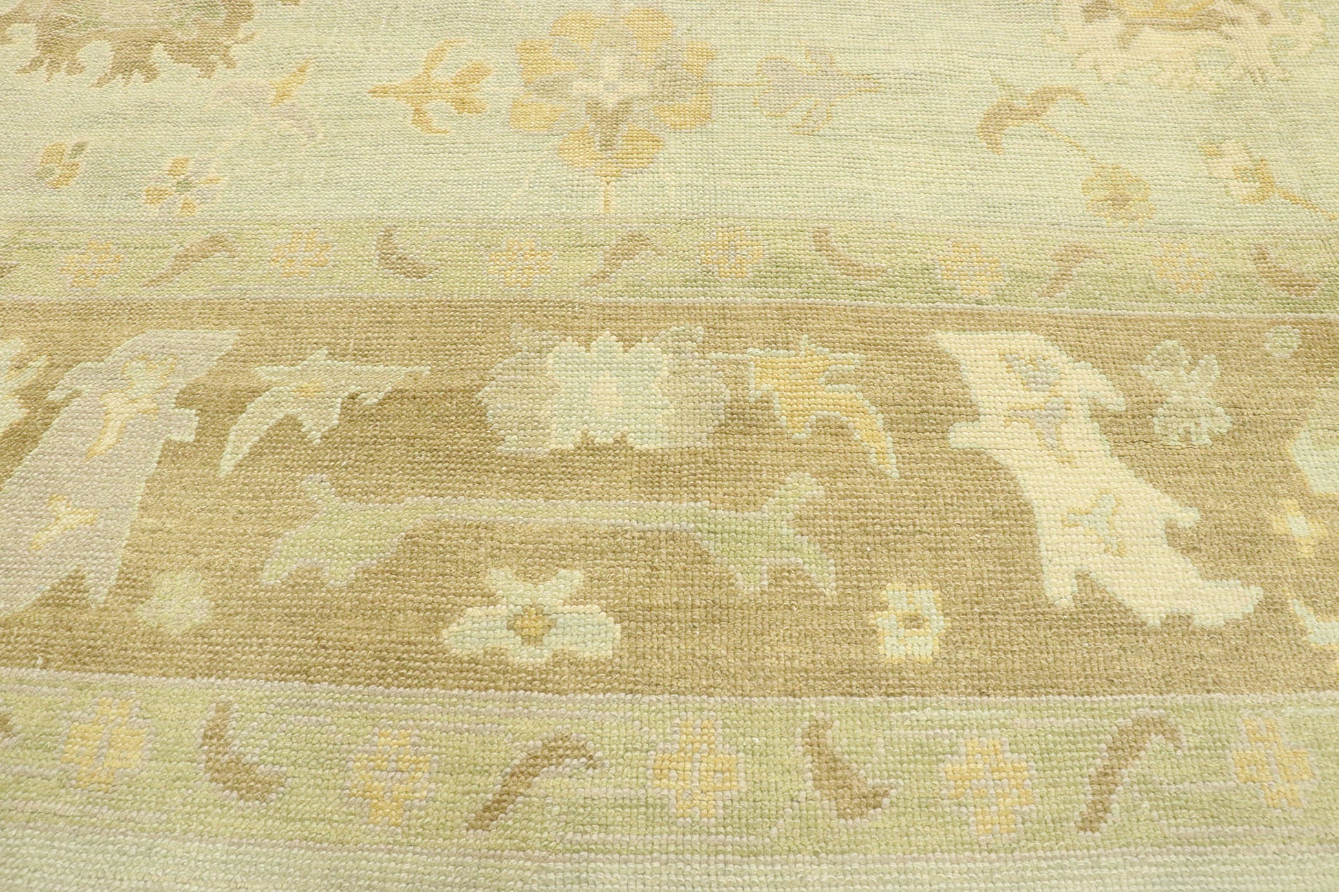12 x 17 Contemporary Turkish Oushak Rug 51607