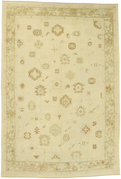 11 x 16 Turkish Oushak Rug 51609
